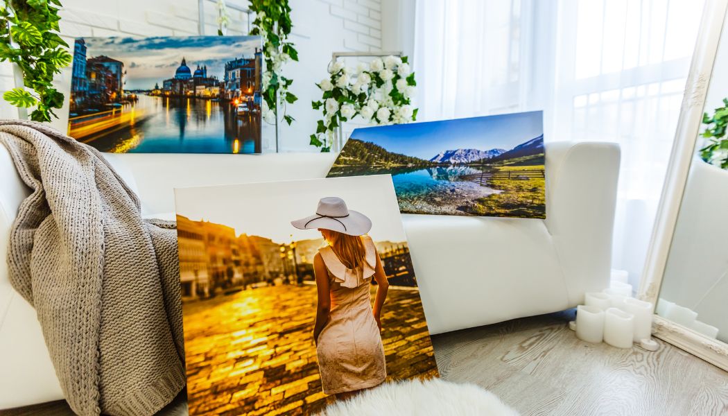 24 Creative Ways to Display Custom Canvas Prints in Your Home